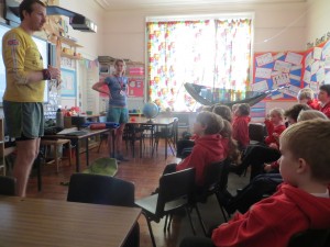 Ford School in Northumberland chat about what amazing wildlife they find while playing outside